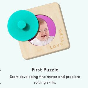 Lovevery The Inspector Play Kit First Puzzle 7-8 months